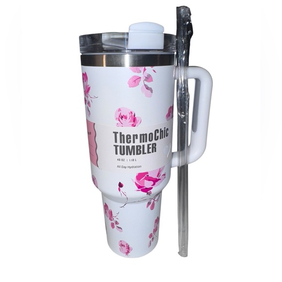 Other - ThermoChic Floral Tumbler 40 oz NWT